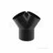 Hdpe 50mm X 40mm Double Y Branch 60deg