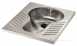 Delabie Squat Wc Sha Xs 1 Spreader No Siphon 304 St Steel Satin
