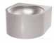 Delabie Facil Wall Mtd Basin No Tap Hole 304 Polished St Steel