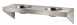 Delabie Duplo Wall Mtd Twin Basin No Tap Hole 304 St Steel Satin