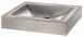 Delabie Uno Counter Top Basin No Tap Hole 304 Stainless Steel Satin