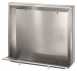 Delabie L Free Std Multi Urinal L1200 Back Inlet 304 St Steel Satin