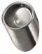 Delabie Rnd Wall Mtd Urinal Back Inlet 304 Stainless Steel Satin