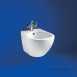 Ideal Standard White E0028 Wall Mounted One Tap Hole Bidet Wh