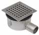 Blucher Square Floor Drain 2 Inch Ho/outlet