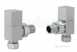 Eastbrook 12036 Angled Square Radiator Valve