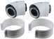 Vokera Twin Flue 45deg Bends Pair