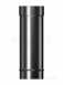 Brefco Matt Black Ve Flue Pipe 5 Inch X 1ft