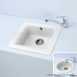 Armitage Shanks Ceramas 470 X 470 X 190mm Sqr Bowl And Sink Wh Obsolete