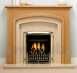 51 Inch Belvedere Mantel Natural Oak