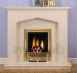 46 Inch Shelby M/marble Surround Pearl Stone