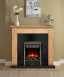 Bm 48 Inch Darras Eco Nat Oak/black Blk Fire