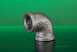 Crane Black Steel Elbow - 151 2 X 1 1/2