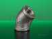 Crane Black Malleable 45 Deg Elbow-155 1