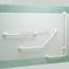 Armitage Shanks S6743 Right Hand Alum Angle/shower Grab Rail Wh