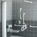 Armitage Shanks Contour 21 Doc M Stainless Steel Rails Shower S6960my