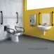 Delabie Corner Grab Bar For Shower Seat 32 Polished Stainless Steel