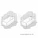 Armitage Shanks Contour 21 Vertical Support Bracket S647036