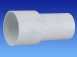 1o158w White 19mm Straight Adaptor