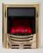 Bm Signum Led Electric Fire Brass