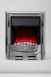 Bm Signum Led Electric Fire Chrome/peble