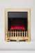 Bm Camberley Led Electric Fire Brass