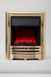 Bm Contessa Led Electric Fire Brass