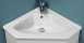 22.0011 Diamante Corner Basin White 1th