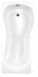 Arc Showerbath Right Hand 1.7mx850 Carronite Wh
