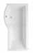 Brio 1650 Showerbath Carronite Left Hand Wh