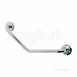 2386.02 Angled Grab Bar Chrome Plated