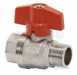 Pegler Pb500mft Bspp Brs Ball Vlv Red 10