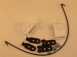 Baxi 245775 Kit Door Pair Of Hinges