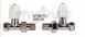Metro-era 15mm X 1/2 Inch Straight Wh Pol.cp