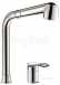Delabie Mixer Plus Column Retractable Spray H250 Sculptured Lever