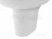 Dura Semi Pedestal Inc Fixings White 26.0004