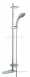 Grohe 28575000 Chrome Movario Shower Kit With 3 Spray Handset For Hp Systems