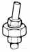 Crane Black Malleable Spherical Union-290 2