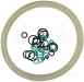 Alpha 6 1000780 Washer/seal Repair Kit