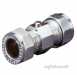 Pegler 808 15mm Chrome Plated Str Service Valve