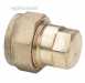 Dual Purpose Pipe Clip - Brass 1/4 15mm
