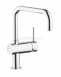 Grohe 32488dc0 Minta Kitchen Mixer Sq Sp Sus