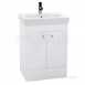 34.0105 Ultra 600 Vanity Unit White Ash