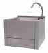 Delabie Sxl Hand Wash Free Standing Right Hole 22 304 Pol St Steel