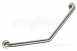 Delabie Basic Grab Rail 135deg 32 400x400 2 Fix Points St Steel Satin