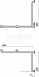 Avalon Av4907 1500mm Left Hand Corner Supp Rail Wh Av4907