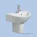 Twyford Fw4811 500 X 360 Flow W/basin Wh Fw4811wh