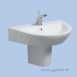 Twyford Fw4311 700 X 500 Flow W/basin Wh Fw4311wh