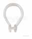 Delabie 6 X Shower Curtain Rings Plastic 40