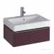 3d 595 Vanity Unit 1 Drawer Plum 840261